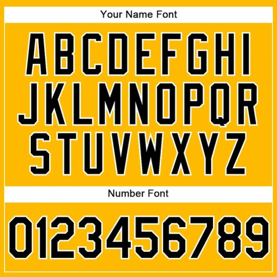 Custom Gold Black-White Performance Vapor Golf Polo Shirt