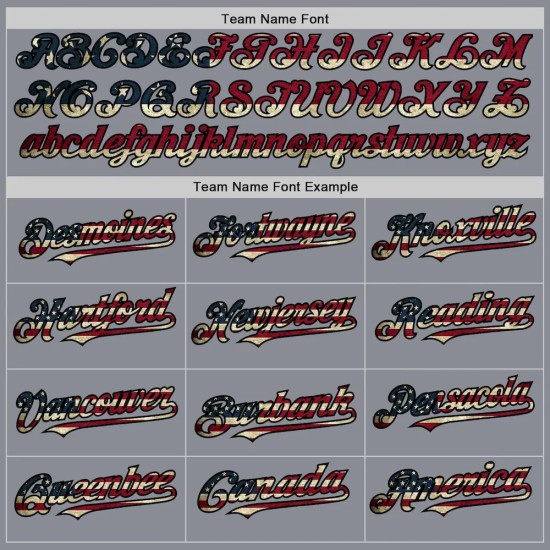 Custom Gray Vintage USA Flag Black-Cream Bomber Full-Snap Varsity Letterman Hoodie Jacket