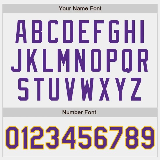 Custom White Purple-Gold Authentic Baseball Jersey