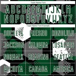 Custom Green Black-White Sublimation Soccer Uniform Jersey Custom Green Black-White Sublimation Soccer Uniform Jersey