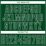 Custom Green Black-White Sublimation Soccer Uniform Jersey Custom Green Black-White Sublimation Soccer Uniform Jersey