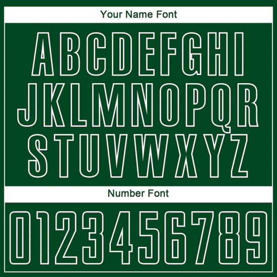 Custom Green Black-White Sublimation Soccer Uniform Jersey Custom Green Black-White Sublimation Soccer Uniform Jersey