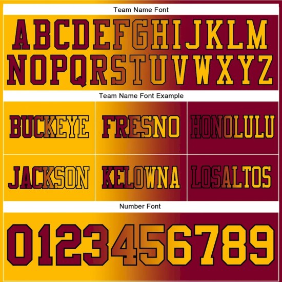 Custom Maroon Gold-Black Mesh Authentic Gradient Fashion Football Jersey Custom Maroon Gold-Black Mesh Authentic Gradient Fashion Football Jersey