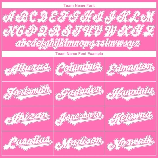 Custom Pink White Authentic Throwback Rib-Knit Baseball Jersey Shirt