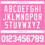 Custom Pink White Authentic Throwback Rib-Knit Baseball Jersey Shirt